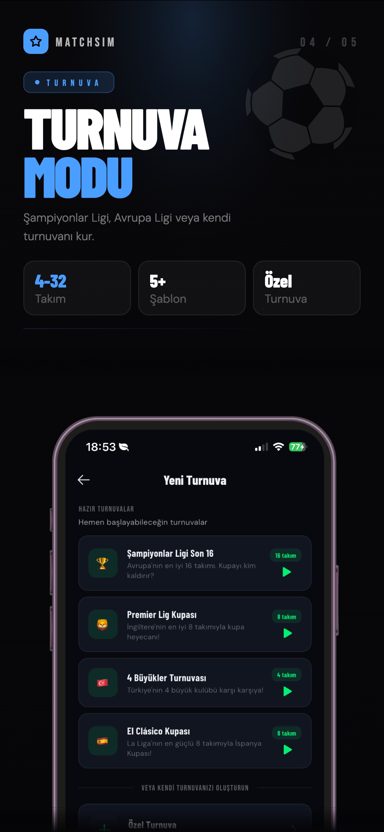 Turnuva Modu, Şampiyonlar Ligi Avrupa Ligi